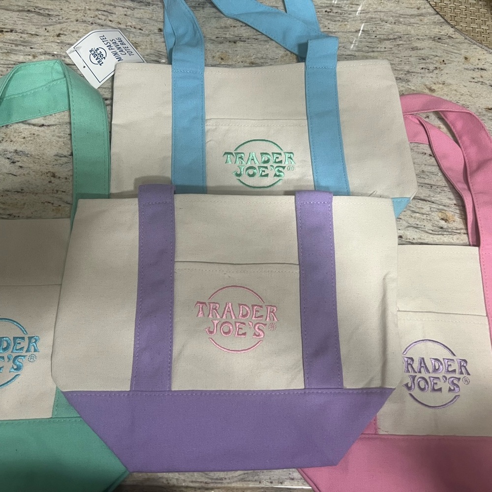 Canvas Tote Bags- Multicolor